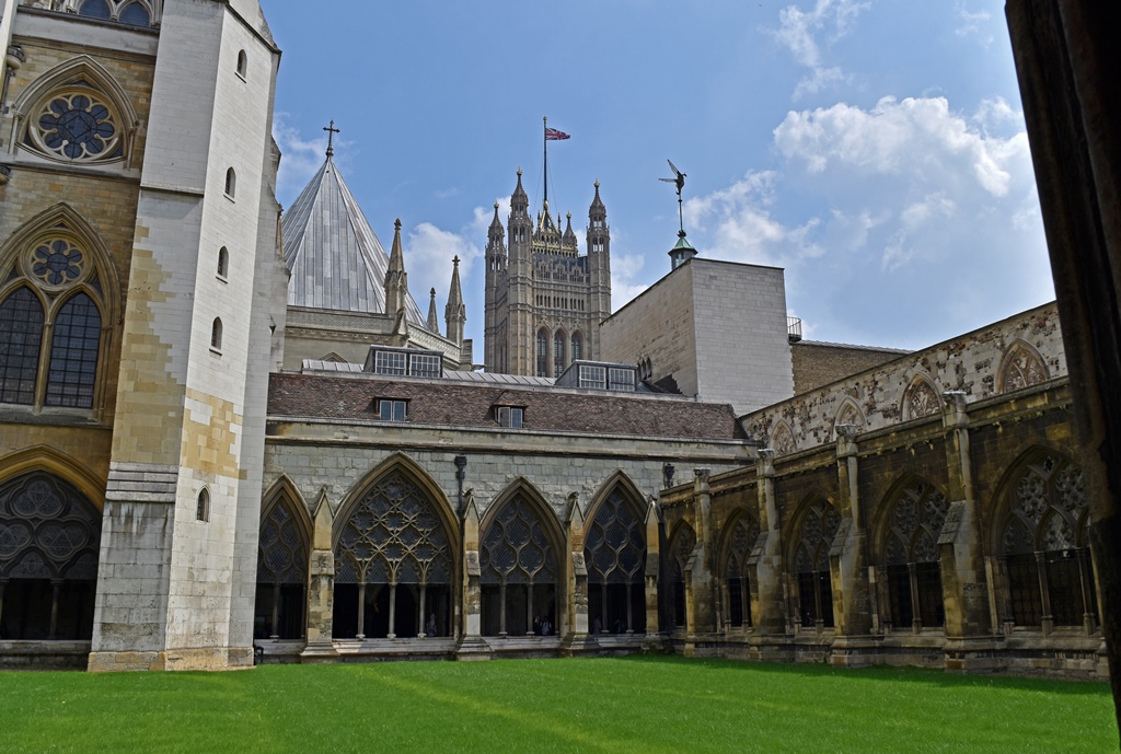 Cloisters and Victoria Tower